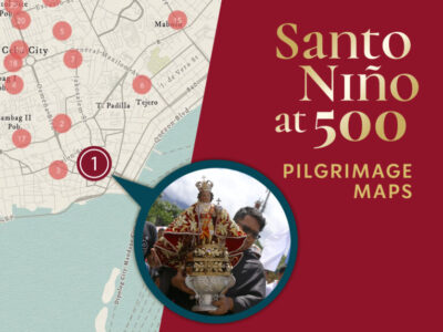 Santo Niño at 500 Pilgrimage Maps